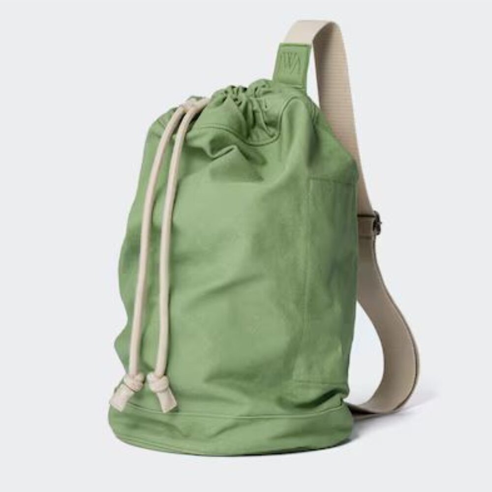NWT Uniqlo x JW Anderson Drawstring Bag - Green